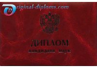 Диплом кандидата наук  1996-2006 год